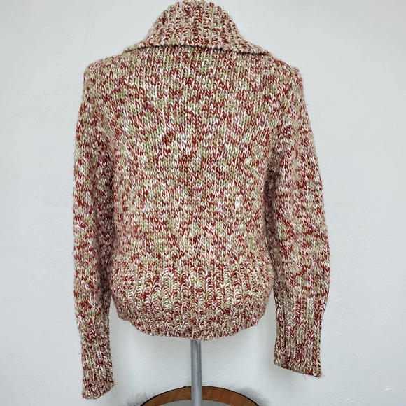 FDJ FRENCH DRESSING | Chunky Faux Wool Button Front Sweater XL - Picture 6 of 11